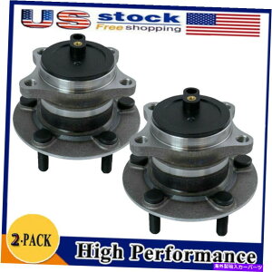 Wheel Hub Bearing �}�c�_6 2009 2010-2013��2�̌�փx�A�����O���n�u512409�̃Z�b�g5���OW/ABS Set of 2 Rear Wheel Bearing & Hub 512409 For Mazda 6 2009 2010-2013 5-Lugs W/ABS