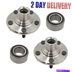 Wheel Hub Bearing Honda Odyssey 2005-2010�̑O�փn�u�ƃx�A�����O�A�Z���u�����Z�b�g Set(2) Front Wheel Hub & Bearing Assembly For Honda Odyssey 2005-2010�y���s�A���i�z
