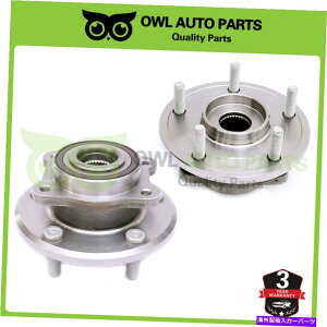 Wheel Hub Bearing 2009�N����2016�N�̃_�b�W�W���[�j�[������2�̑O�փx�A�����O�ƃn�u�A�Z���u���̃Z�b�g Set of 2 Front Wheel Bearing and Hub Assembly For 2009- 2016 Dodge Journey RAM�y���s�A���i�z