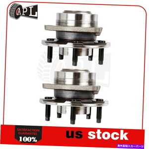 Wheel Hub Bearing 2 PCS�V�{���[�G�N�C�m�b�N�X�|���e�B�A�b�N�g�����g�p�̐V�����O�փn�u�x�A�����O�A�Z���u�� 2 Pcs New Front Wheel Hub Bearing Assembly For Chevy Equinox Pontiac Torrent�y���s�A���i�z