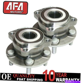 Wheel Hub Bearing スバルアウトバックレガシーインプレッサフォレスターのためのフロントホイールベアリングハブアセンブリ Pair Front Wheel Bearing Hub Assembly for Subaru Outback Legacy Impreza Forester