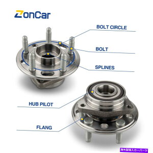 Wheel Hub Bearing V{[}up2PCtg /AzC[xAOnu13-15 GMCn`10-16 2PC Front /Rear Wheel Bearing&hub For CHEVROLET MALIBU 13-15 GMC TERRAIN 10-16