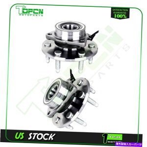 Wheel Hub Bearing 2つのフロントホイールベアリングハブ4x4 4WDフィットGMC Sierra Chevy Silverado Tahoeエスカレード 2 Front Wheel Bearing Hub 4X4 4WD Fits Gmc Sierra Chevy Silverado Tahoe Escalade