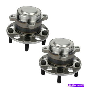 Wheel Hub Bearing �z���_�A�R�[�h�A�L����TLX 5���O�̃y�A2���A�z�C�[���x�A�����O�ƃn�u�A�Z���u�� Pair 2 Rear Wheel Bearing and Hub Assembly for Honda Accord Acura TLX 5 Lugs�y���s�A���i�z