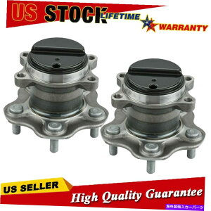 Wheel Hub Bearing 11-17̓YW[N11-12Y[tB042{փxAOƃnuAZu 2x Rear Wheel Bearing & Hub Assembly for 11-17 Nissan Juke 11-12 Nissan Leaf B04