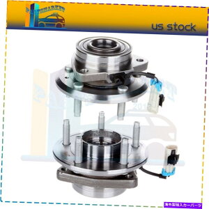 Wheel Hub Bearing �V�{���[�L���v�`�o�X�|�[�c�G�N�C�m�b�N�X�g�����g�̂��߂ɐV�����O�փn�u�x�A�����O�̃Z�b�g Set Of 2 Front Wheel Hub Bearing New for Chevrolet Captiva Sport Equinox Torrent�y���s�A���i�z