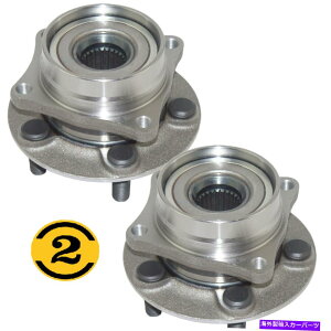 Wheel Hub Bearing 04-08のトヨタプリウス用のフロントドライバーと助手席のハブ&ベアリングアセンブリセット Front Driver & Passenger Wheel Hub & Bearing Assembly Set for 04-08 Toyota Prius