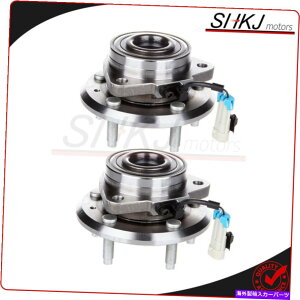 Wheel Hub Bearing �V�{���[�G�N�C�m�b�N�X�X�Y�LXL-7�|���e�B�A�b�N�g�����g��2x�t�����g�z�C�[���x�A�����O�n�u07-2009 2x Front Wheel Bearing Hub For Chevy Equinox Suzuki Xl-7 Pontiac Torrent 07-2009�y���s�A���i�z