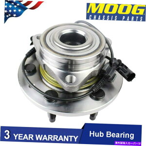 Wheel Hub Bearing ���[�O�t�����g�z�C�[���x�A�����O�n�u�A�Z���u���̓V���o���[�h���[�R���x�O�^�z4WD�ɓK�����܂� MOOG Front Wheel Bearing Hub Assembly fits Silverado Yukon Suburban Tahoe 4WD�y���s�A���i�z
