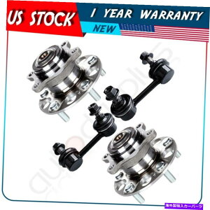 Wheel Hub Bearing ׂĂ4ZbgzC[xAOnuXEFCo[N2007-2011 Honda Civic Si Ex All 4 Set Wheel Bearing & Hub Sway Bar Link For 2006 2007-2011 Honda Civic Si EX