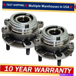 Wheel Hub Bearing 日産アルティママキシマパスファインダー用のフロントホイールベアリングハブアセンブリセットD3 Front Wheel Bearing Hub Assembly Set for Nissan Altima Maxima Pathfinder D3