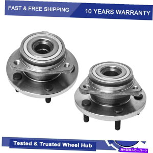 Wheel Hub Bearing 1999�N2000�N-2004�W�[�v�O�����h�`�F���L�[�t�����g�z�C�[���x�A�����O���n�u�A�Z���u���y�A For 1999 2000 -2004 Jeep Grand Cherokee Front Wheel Bearing & Hub Assembly Pair�y���s�A���i�z