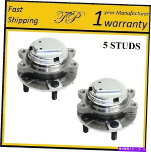 Wheel Hub Bearing 06-16 370Z/Q40/ex35/fx37/g35/q50/qx50�y�A�̑O�փn�u�x�A�����O�A�Z���u�� FRONT Wheel Hub Bearing Assembly For 06-16 370Z/Q40/EX35/FX37/G35/Q50/QX50 PAIR�y���s�A���i�z