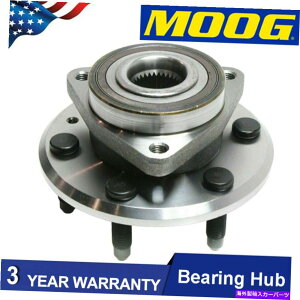 Wheel Hub Bearing �t�����g�܂��̓��A�̃��[�O�z�C�[���x�A�����O�r���C�b�N�G���N���[�u�V�{���[�g���o�[�X�A�J�f�B�AB4�̃n�u Front or Rear MOOG Wheel Bearing Hub for Buick Enclave Chevy Traverse Acadia b4�y��