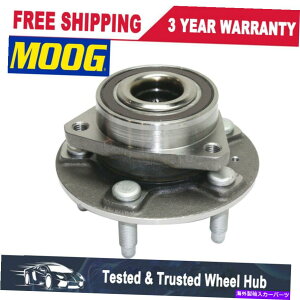 Wheel Hub Bearing 2018-2019�̃��[�O�t�����g�܂��̓��A�z�C�[���x�A�����O�ƃn�u�V�{���[�C���p���L���f���b�NXTS MOOG Front or Rear Wheel Bearing and Hub for 2018-2019 Chevy Impala Cadillac XTS�y���s�A���i�z