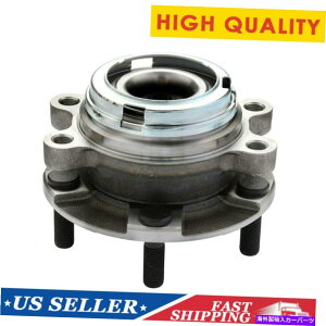 Wheel Hub Bearing 2007�N����2018�N�̓��Y�}�L�V�}�A���e�B�}�ɍ� +�E�ɍ� +�E��2�̑O�փn�u�x�A�����O�̃Z�b�g Set of 2 Front Wheel Hub Bearing Left + Right for 2007-2018 Nissan Maxima Altima�y���s�A���i�z