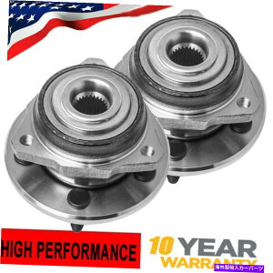 Wheel Hub Bearing tgzC[xAOƃnuAZuɓK܂2002 2003-2005W[voeB5O Set Front Wheel Bearing & Hub Assembly Fits 2002 2003 - 2005 Jeep Liberty 5 Lugs