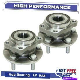 Wheel Hub Bearing 2005-14の前輪ベアリングハブをペア Pair Front Wheel Bearing Hub for 2005-14 Subaru Forester Impreza 05 - 14 Outback