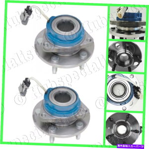 Wheel Hub Bearing 2000�N����2013�N�̃V�{���[�C���p���y�A�̂��߂̑O�փn�u�x�A�����O�A�Z���u��w/abs FRONT WHEEL HUB BEARING ASSEMBLY W/ABS FOR 2000-2013 CHEVROLET IMPALA PAIR NEW�y���s�A���i�z