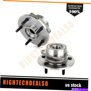 Wheel Hub Bearing 00-01_bWRAM 1500sbNAbv4WD 2zC[ABS2̑OփxAOƃnu 2 Front Wheel Bearing And Hub For a 00-01 Dodge Ram 1500 Pickup 4WD 2 Wheel ABS