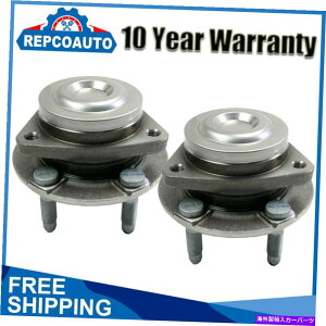 Wheel Hub Bearing 2014-2017�̑O�փx�A�����O�n�u�A�Z���u���y�AChevy SS Caprice 5���O Front Wheel Bearing Hub Assembly Pair For 2014-2017 Chevy SS Caprice 5 Lug�y���s�A���i�z