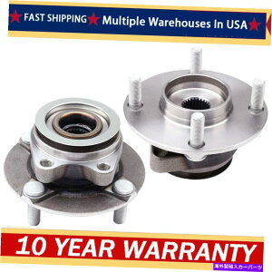 Wheel Hub Bearing FWD�t�����g�z�C�[���x�A�����O�ƃn�u�A�Z���u���y�A2009-2014���Y�L���[�u4���OD3 FWD Front Wheel Bearing and Hub Assembly Pair For 2009-2014 Nissan Cube 4 Lug D3