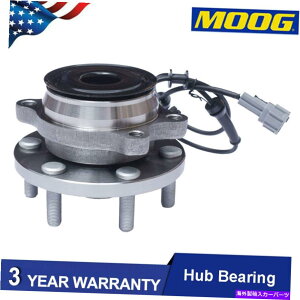 Wheel Hub Bearing 2005年から2012年の日産Xterra Pathfinder 2WDのムーグフロントホイールベアリングとハブ MOOG Front Wheel Bearing and Hub for 2005-2012 Nissan Xterra Pathfinder 2WD
