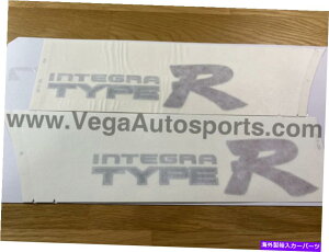 Wheel Hub Bearing ���A�N�H�[�^�[ '�C���e�O���^�C�vR' RHS / LHS�f�J�[���Z�b�g�z���_�C���e�O��DC2 Rear Quarter 'Integra Type R' RHS / LHS Decal Set to suit Honda Integra DC2�y���s�A���i�z