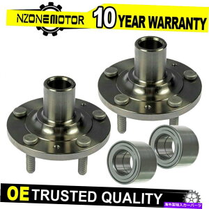 Wheel Hub Bearing 2009-2013�}�c�_6 2.5L 4�V�����_�[���f���̃t�����g�z�C�[���x�A�����O���n�u2 PCS�L�b�g Front Wheel Bearing & Hub 2 pcs Kit for 2009-2013 Mazda 6 2.5L 4 Cylinder Models�y���s�A���i�z