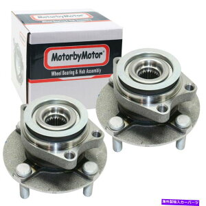 Wheel Hub Bearing 2009N2010N2014N̓YL[u2̑OփxAOƃnuAZũZbg Set of 2 Front Wheel Bearing and Hub Assembly for 2009 2010 - 2014 Nissan Cube