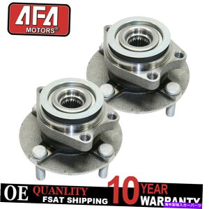 Wheel Hub Bearing 2009�N����2013�N2014�N�̓��Y�L���[�u�̑O�փn�u�x�A�����O���n�u�A�Z���u���y�A Front Wheel Hub Bearing & Hub Assembly Pair For 2009 - 2013 2014 Nissan Cube�y���s�A���i�z