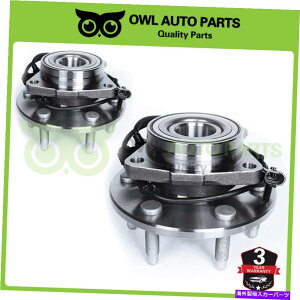 Wheel Hub Bearing 1999�N����2006�N�̃V�{���[�V���o���[�h1500�^�z�G�X�J���[�h��2�̃t�����g�z�C�[���x�A�����O�n�u 2 Front Wheel Bearing Hub For 1999-2006 Chevy Silverado 1500 Tahoe Escalade New�y���s�A���i�z