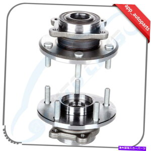 Wheel Hub Bearing 09-20_bWW[j[v}X^[2̑OփnuƃxAOAZũZbg Set Of 2 Front Wheel Hub & Bearing Assembly For 09-20 Dodge Journey ProMaster
