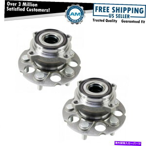 Wheel Hub Bearing 2pc後輪ベアリング&ハブアセンブリペアlh rh rh set for acura tlx awd 2pc Rear Wheel Bearing & Hub Assembly Pair LH RH Set for Acura TLX AWD