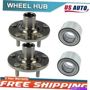 Wheel Hub Bearing 2009-2013�}�c�_6 2.5L���ƉE���̑O�փn�u�x�A�����O�Z�b�g2 Front Wheel Hub Bearing Set of 2 For 2009-2013 Mazda 6 2.5L Left & Right side�y���s�A���i�z