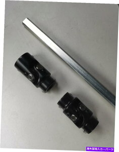 Steering Shaft 22 �����ꂽ�X�e�A�����O�V���t�g3/4 -30+ 1 -48�X�v���C��x 3/4 DD GM�{�b�N�XS10 U�W���C���g 22 Polished Steering Shaft 3/4-30+ 1-48 Spline X 3/4DD GM Box S10 U Joints