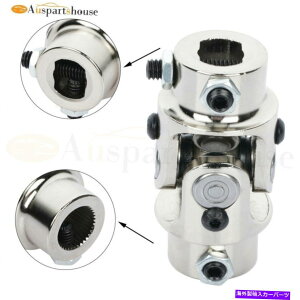 Steering Shaft 13/16-36�X�v���C��x 3/4 dd���j�o�[�T���X�e�A�����OU�W���C���g�V���t�g��10.5cm�N���� 13/16-36 Spline X 3/4 DD Universal Steering U Joint Shaft Length 10.5cm Chrome�y���s�A���i�z