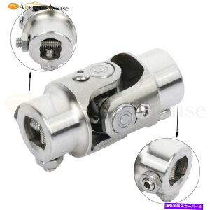 Steering Shaft 3/4 DD X 3/4 DD���j�o�[�T���X�e�A�����OU�W���C���g�V���t�g��10.5cm�N���� 3/4 DD X 3/4 DD Universal Steering U Joint Shaft Length 10.5cm Chrome�y���s�A���i�z