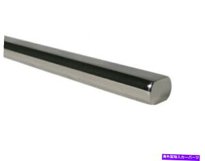 Steering Shaft 36 ''ステンレス鋼機械加工ステアリング3/4 "DDシャフトポリッシュフィニッシュS83402S-36 36'' Stainless Steel Machined Steering 3/4" DD Shaft Polished Finish S83402S-36