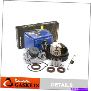 Water Pump �~�c�{�V�^�C�~���O�x���g�A�C�V���E�H�[�^�[�|���v�L�b�g�t�B�b�g90-95�A�L�����C���e�O��B18A1 B18B1 Mitsuboshi Timing Belt AISIN Water Pump Kit Fit 90-95 Acura Integra B18A1 B18B1�y���s�A���i�z