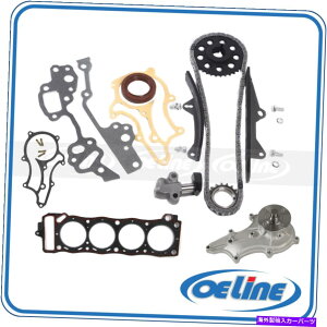 Water Pump 85-95�g���^�s�b�N�A�b�v4runner 2.4L�^�C�~���O�`�F�[���L�b�g�E�H�[�^�[�|���v�w�b�h�K�X�P�b�g�Z�b�g For 85-95 Toyota Pickup 4Runner 2.4L Timing Chain Kit Water Pump Head Gasket Set
