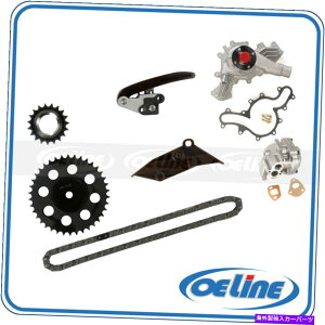 Water Pump 95-00�̃^�C�~���O�`�F�[���L�b�g�t�H�[�h�����W���[�G�N�X�v���[���[�}�c�_4.0l vin x�E�H�[�^�[�I�C���|���v Timing Chain Kit for 95-00 Ford Ranger Explorer Mazda 4.0L VIN X Water Oil Pump�y���s�A���i