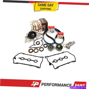 Water Pump ^C~OxgLbgEH[^[|vouJo[98-05̃AEfBA4 A6 VWpbTbg Timing Belt Kit Water Pump Valve Cover Tensioner for 98-05 Audi A4 A6 VW Passat