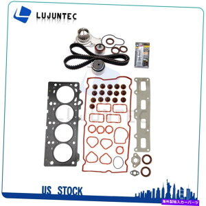 Water Pump 02-09 JeepChrysler Pt Crusier^C~OxgEH[^[|vLbgwbhKXPbgZbg For 02-09 Jeep Chrysler PT Crusier Timing Belt Water Pump Kit Head Gasket Set
