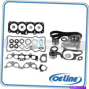 Water Pump �t�B�b�g97-00�g���^RAV4 2.0L DOHC 16V�w�b�h�K�X�P�b�g�Z�b�g�^�C�~���O�x���g�L�b�g�E�H�[�^�[�|���v Fit 97-00 Toyota RAV4 2.0L DOHC 16V Head Gasket Set w/Timing Belt Kit Water Pump�y���s�A���i�z