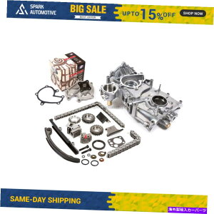 Water Pump �^�C�~���O�`�F�[���L�b�gw/o�A�C�h���[�M�A�E�H�[�^�[�|���v�I�C���|���v�t�B�b�g���Y�A���e�B�}ka24de Timing Chain Kit w/o Idler Gear Water Pump Oil Pump Fit Nissan Altima KA24DE�y���s�A���i�z