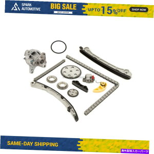 Water Pump ^C~O`F[LbgEH[^[|vtBbg07-13}c_3 6}Y_Xs[hCX-7^[{2.3L MPS Timing Chain Kit Water Pump Fit 07-13 Mazda 3 6 Mazdaspeed CX-7 Turbo 2.3L MPS