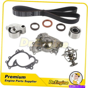 Water Pump ^C~OxgLbgEH[^[|vT[X^bgtBbg01-10g^J\nC_[ Timing Belt Kit Water Pump Thermostat Fit 01-10 Toyota Camry Solara Highlander