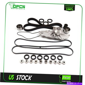 Water Pump 01-03 ACURA CL TL MDX 3.2L 3.5L V6 SOHC�^�C�~���O�x���g�L�b�g�t���E�H�[�^�[�|���v For 01-03 Acura CL TL MDX 3.2L 3.5L V6 SOHC Timing Belt Kit with Water Pump�y���s�A���i�z