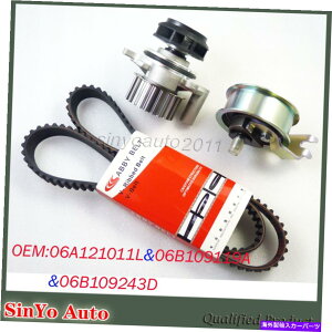 Water Pump 98-06̃EH[^[|vt^C~OxgLbgtHNX[QStWFb^r[g2.0L\[ TIMING BELT KIT WITH WATER PUMP FOR 98-06 VOLKSWAGEN GOLF JETTA BEETLE 2.0L SOHC